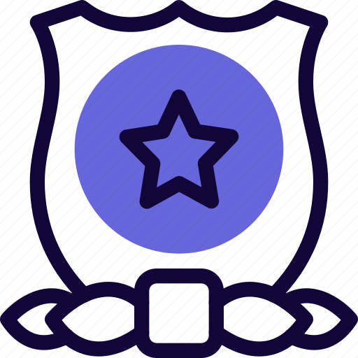 Star, shield, medal, honor icon - Download on Iconfinder