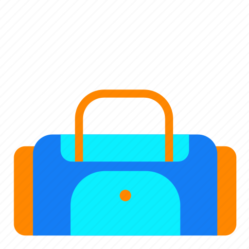 Duffle, bag, briefcase, vacation, suitcase, shopping, luggage icon - Download on Iconfinder