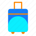 suitcase, bag, luggage, travel, vacation, transport