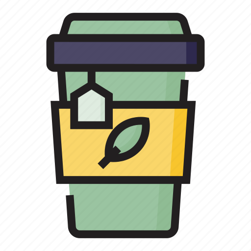 Bakery, cup, drink, green, tea icon - Download on Iconfinder