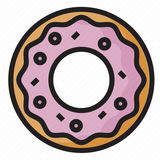 Bakery, bread, donut, doughnut, food, meal, sweet icon - Download on Iconfinder
