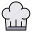 bakery, chef, chef hat, cook, cooking, hat 