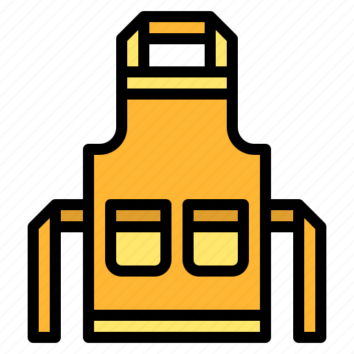 Apron, bakery, kitchen, tool icon - Download on Iconfinder
