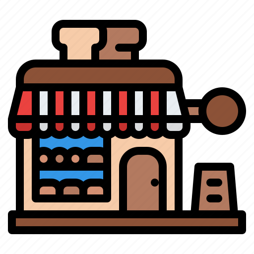 Bakery, bread, grocery, shop, store icon - Download on Iconfinder