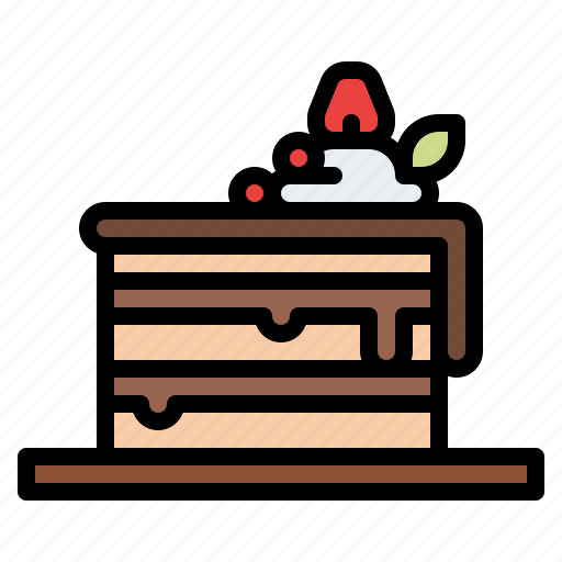 Bakery, cake, pastry, piece, sweets icon - Download on Iconfinder