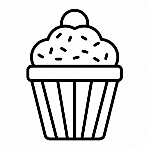 Cupcake, sweet, food, desert, muffin icon - Download on Iconfinder