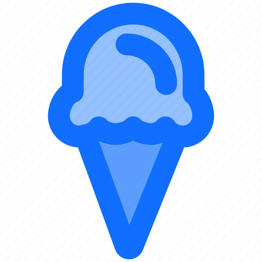 Bakery, cone, ice cream, treat, delicious icon - Download on Iconfinder