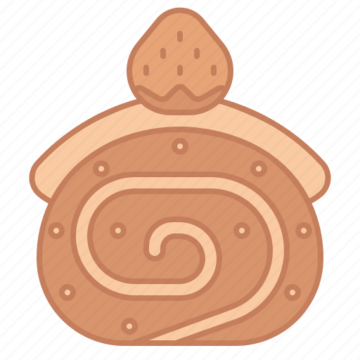 Dessert, roll, cake, strawberry, sweet, bakery icon - Download on Iconfinder