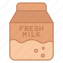 milk, fresh, drink, dairy, product, bakery, breakfast