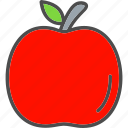 apple, food, game, fruit, healthy, item