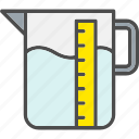 jug, measure, measuring, vase, water