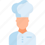 avatar, chef, man, cook, food, restaurant 