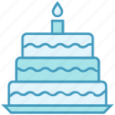 bakery, birthday cake, cake, food, muffin, sweet