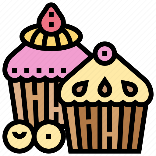 Bakery, blueberry, cupcake, dessert, muffin icon - Download on Iconfinder