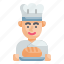 baker, bread, bakery, pastries, chef 