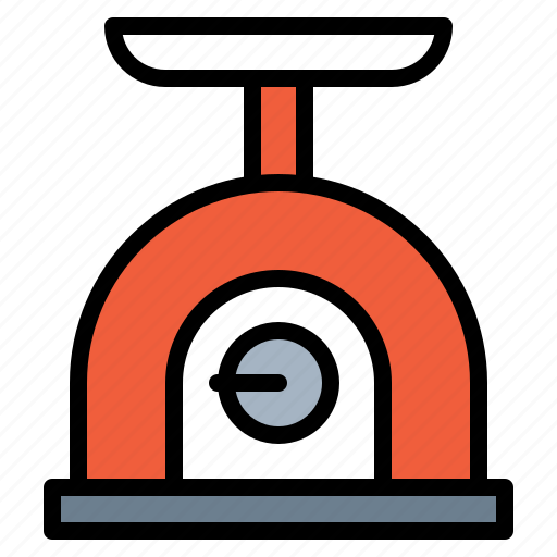 Scale, weight, kitchen utensil, cook, household icon - Download on Iconfinder