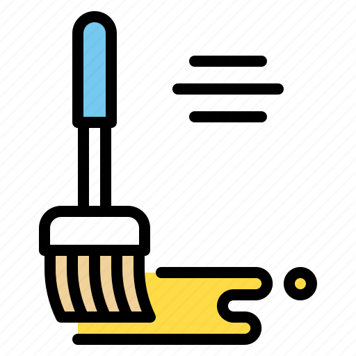 Bakery, brush, silicone, butter, tool icon - Download on Iconfinder