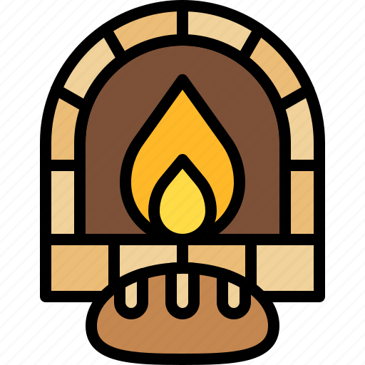 Bakery, baked, brick oven, bread, breakfast icon - Download on Iconfinder
