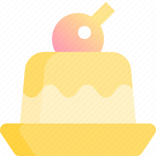 Bakery, custard, dessert, pudding, sweet icon - Download on Iconfinder