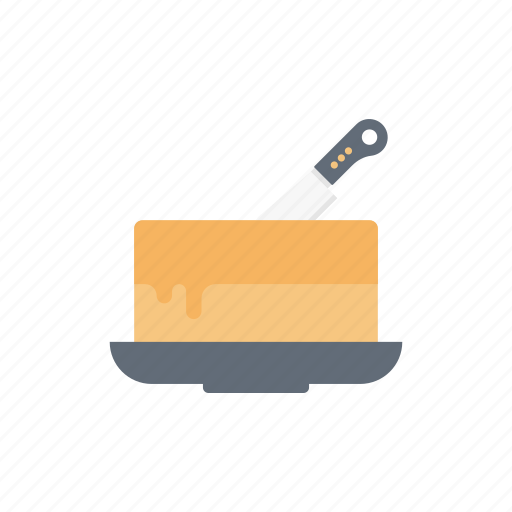 Pancake, birthday, bakery, knife, delicious icon - Download on Iconfinder