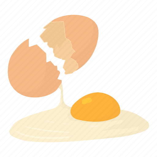 Bird, breakfast, cartoon, chicken, cooking, egg, food icon - Download on Iconfinder
