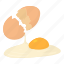 bird, breakfast, cartoon, chicken, cooking, egg, food 