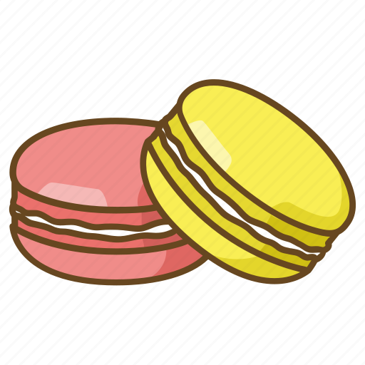 Bakery, dessert, macaron, macaroon, maccarone, meringue, sweet icon - Download on Iconfinder