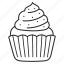 cupcake, bakery, product, food 