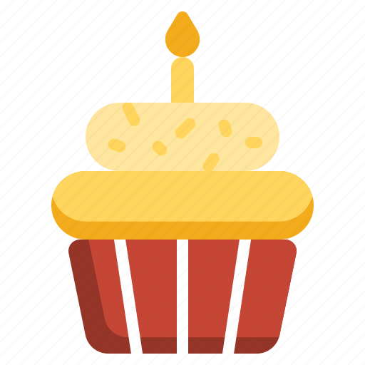 Cupcake, sweet, cake, dessert, cream icon - Download on Iconfinder