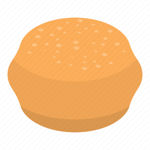 Bread, cartoon, food, home, isometric, round, texture icon - Download on Iconfinder