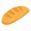 bread, business, cartoon, computer, hand, isometric, loaf