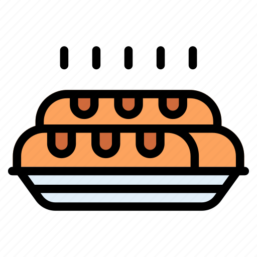 Baguette, food, bread, tasty, gourmet, bakery, breakfast icon - Download on Iconfinder