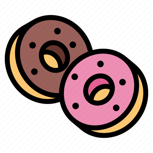 Donut, doughnut, dessert, sweet, food, bakery, snack icon - Download on Iconfinder