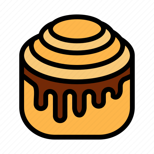 Cinnamon, roll, bread, sweet, dessert icon - Download on Iconfinder