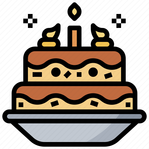 And, birthday, cake, candles, food, party, restaurant icon - Download on Iconfinder