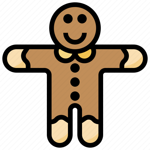 Bakery, cookie, dessert, food, gingerbread, man, sweet icon - Download on Iconfinder