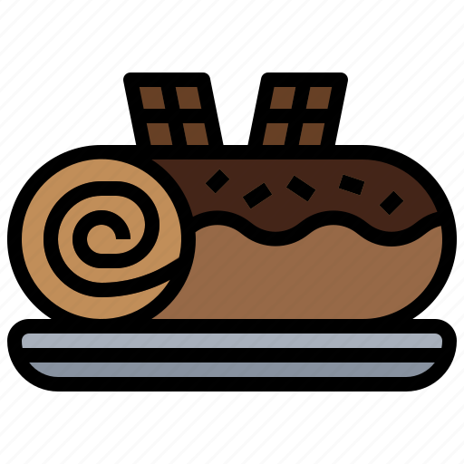Baker, cake, dessert, food, restaurant, roll, sweet icon - Download on Iconfinder