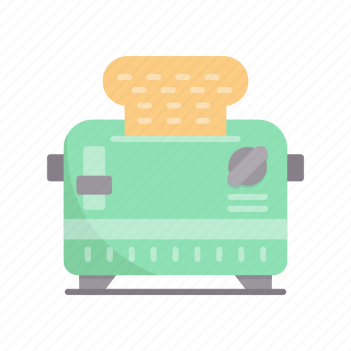 Toaster, appliance, bread, food, toast icon - Download on Iconfinder