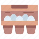 egg, food, chicken, ingredient, protein, cooking, stand, box, groceries
