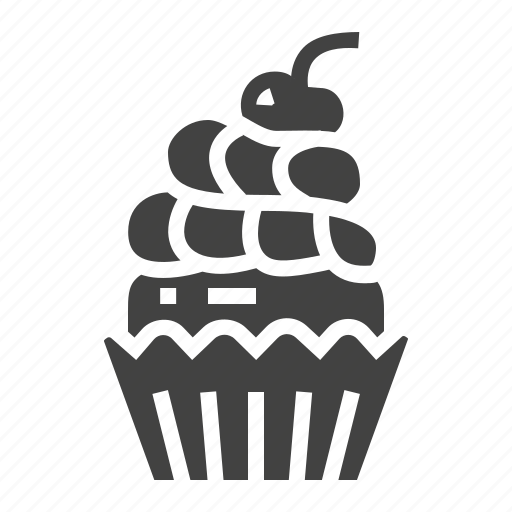 Birthday, cupcake, dessert, food, muffin icon - Download on Iconfinder
