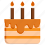 birthday cake, cupcake, candles, baked, dessert, bday, bakery 