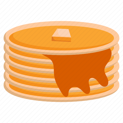Pancakes, syrup, sweet, stack, griddlecake, buttermilk icon - Download on Iconfinder
