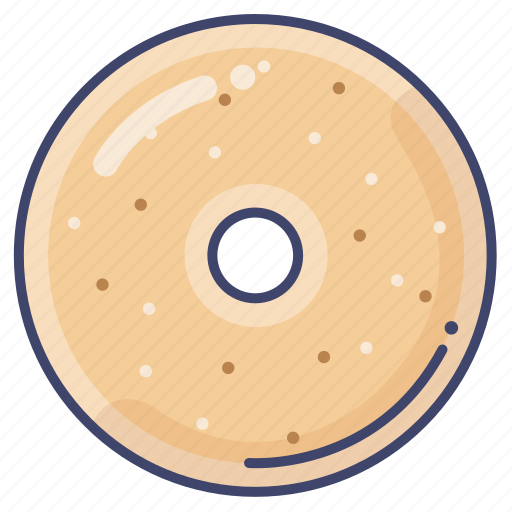 Bagel, bread, food icon - Download on Iconfinder
