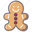 christmas, cookie, gingerbread 