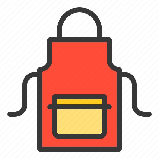 Apron, bakery, gastronomy, restaurant, shop icon - Download on Iconfinder