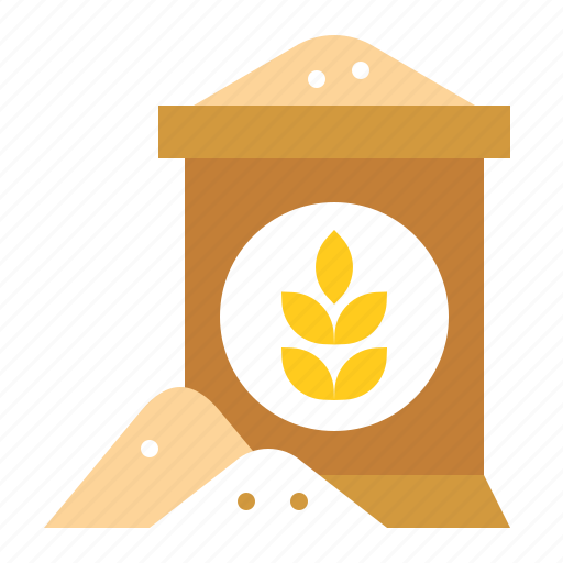 Bakery, flour, gastronomy, restaurant, shop, wheat flour icon - Download on Iconfinder
