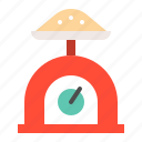 bakery, gastronomy, restaurant, scales, shop, weight