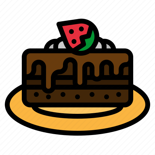 Brownie, dessert, nutrition, pastry, sweet icon - Download on Iconfinder