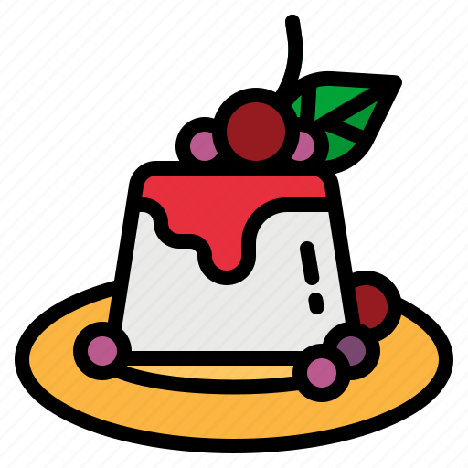 Bakery, breakfast, meal, pudding, sweet icon - Download on Iconfinder