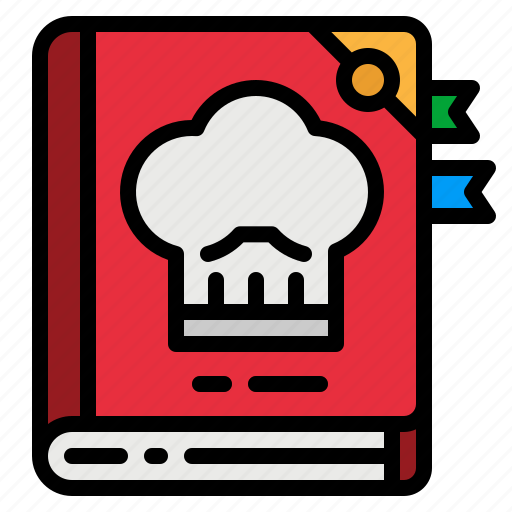 Book, chef, education, kitchen, recipe icon - Download on Iconfinder